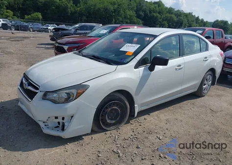 2015 Subaru Impreza 2.0I z USA, uszkodzony, nr VIN JF1GJAA64FH018781